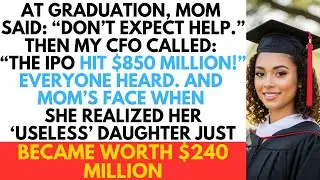 AT GRADUATION, MOM CALLED 