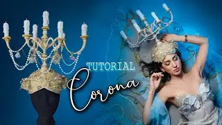 Cómo hacer una CORONA CANDELABRO 🕯️ Tutorial DIY con Air Dry Clay @crown