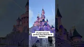 Comment if you find the barbies... #counting #eyetest #funtime #findoutgames #castle #barbie