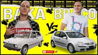 BRACO GAJIĆ vs BAKA PRASE (Golf 5 vs Yugo 45)