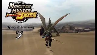 Monster Hunter Freedom Unite - Chepadrome Training, Longsword 01:33