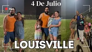 De Paseo por El Waterfront Park de Louisville celebrando el dia de la independencia americana!