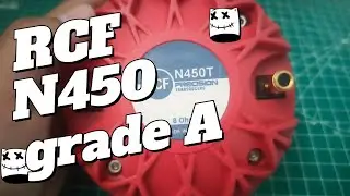 Test Suara tweeter RCF N450 grade A