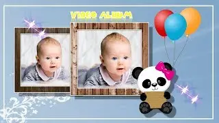 VÍDEO ÁLBUM  BEBE - EDITABLE
