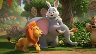 ससा आणि गोलू हत्ती 🐘🐰 Kids Cartoon Story #elephant #rabbit #tiger  