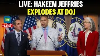 Hakeem Jeffries LIVE: Explodes at DOJ, Accuses It of Illegally Withholding 3M Epstein Files