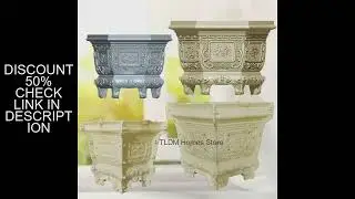 Hexagonal Cement Flowerpot Mold Home Garden Balcony Bonsai Pot Template Concrete Cast-in-place Homem
