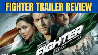 Fighter Movie Trailer Review | KRK | #bollywoodnews #fighter #fightertrailer #fightermovie #hrithik