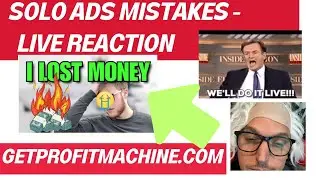 Let Me Show You How NOT To Run Solo Ads (Solo Ads Case Study)| My Reaction