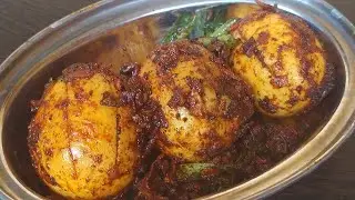 Spicy Egg Fry Recipe || Egg Fry || Muttai Varuval || Egg Recipe