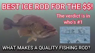 4 YEARS OF FIELD TESTING TO FIND THE BEST ICE ROD! PLUS CRAZY ACTION FOOTAGE ON OVER A DOZEN SPECIES