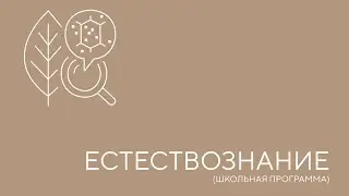 Естествознание. Урок 1
