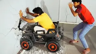Monster Car Ko Deewar Me Ghusa Diya 🤕| Sohel Mansoori Vlogs 