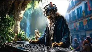 Храм Эха | 1 час мелодичного техно и хай-тек минималистичного сета &ndash; DJ Maine Coon