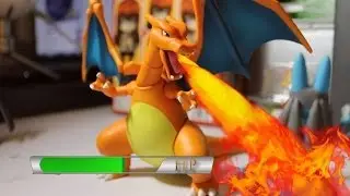 Pok&eacute;mon Stop-Motion Battle: Charizard Vs Lucario