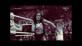 Bayley - Apron Diving Elbow Drop On Back (Bent-Over Opponent)