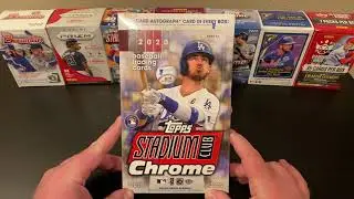 2020 Topps Stadium Club Chrome Hobby Box!! PC HIT!! Luis Robert! Auto! #ed parallel! And more!!!!