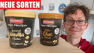 Ehrmann High Protein Eis Toffee Choc Peanuts und Caramel Vanilla Cashew im Test