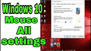 Windows 10 & 11 Mouse All Settings || Mouse Settings Windows In Hindi || Mouse Settings In Laptop