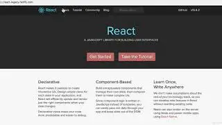 Section Overview For React