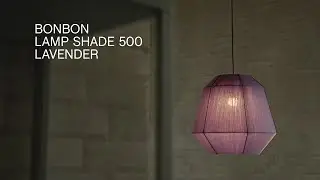 NEW Lavender HAY Bonbon 500 Lamp Shade | Design by Ana Kras