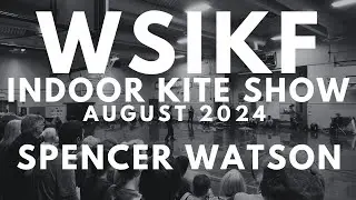 Spencer Watson at the WSIKF Indoor Kite Showcase