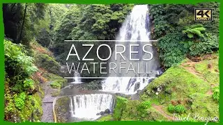 AZORES Waterfall ● Portugal 【4K】 Cinematic Drone [2019]