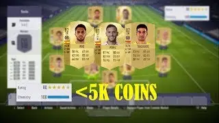 FUT 18  - Cheapest La Liga starter squad, less than 5K coins.