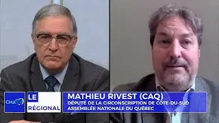 Interview - Mathieu Rivest, Member of Parliament for C&ocirc;te-du-Sud - January 15, 2026