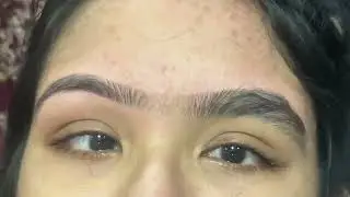   Thick eyebrows to thin curve eyebrows tutorial// thin eyebrows tutorial step by step