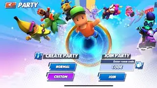 Playing stumble guys with pro players 