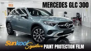 MERCEDES GLC 300 Protected with Sunkool Signature PPF #paintprotectionfilm #mercedesglc300 #ppf