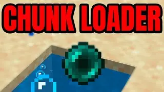 How to Make a CHUNK LOADER in Minecraft ⚡ Works 24/7