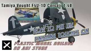 How to Put Landing Gear on a Tamiya F4U-1D Corsair in 1:48