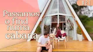 Passamos nossa segunda lua de mel numa cabana!