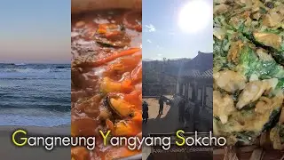 Enjoy Korea Like a Local / Gangwon-do, Day 1 - Restaurant, Cafe, Hotel, Tourist Spot