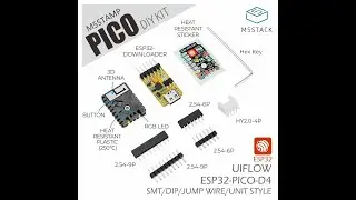 M5Stamp Pico plug-and-play ESP32 miniature module | August 2021 New Products