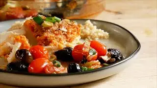 Cabillaud en crumble de chorizo 🐟 🍅 🫒
