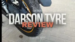 MY EXPERIENCE WITH DARSON HULK TUBLESS TYRE 100/90-18 AFTER USING 5000KMS