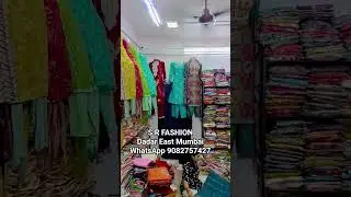 #trending #shoppingvlog #srfashion #dadar #mumbai #market #wholesale #readymadesuits #hindmatamarket
