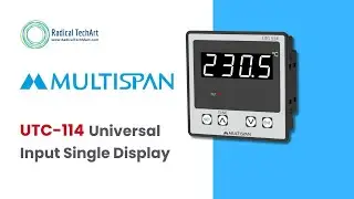 Multispan UTC-114 Universal Temperature Controller | Wiring & Settings