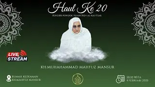 LIVE HOUL KE 21 PENDIRI PONDOK PESANTREN AL KAUSAR KH MUHAMMAD MAHFUDZ MANSUR  PULAU SARI 24 01 2026