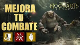 El MEJOR COMBO de Hogwarts Legacy! - Guia para el COMBATE, TIPS y TRUCOS para MEJORAR y ROMPER TODO