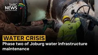 Phase two of Joburg water infrastructure maintenance