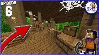 TRIBAL STORAGE HOUSE - MINECRAFT - EP 6 - Stickz Plays Minecraft S3