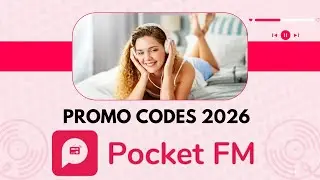 Pocket FM Promo Code 2026 | Pocket FM Coupon Code for Free Coins & Bonus Credits