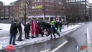 Anonymous Hamburg - Scientology Christmas Raid 12/15/12 [Chanology Germany]