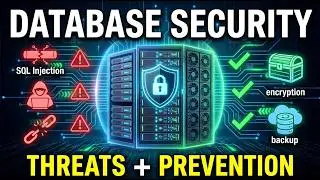 Database Security Explained | Threats, Encryption, Backups & SQL Injection Prevention