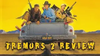 Tremors 2 Aftershocks | Movie Review | 1996 | Creature Feature | Sequel | monster movie |