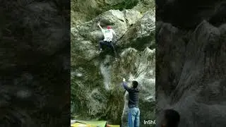 リバイバル, 初段 (7a+). 鳩ノ巣 (Hatonosu)